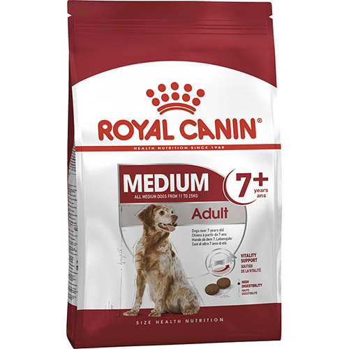 Royal Canin Medium 7+ корм Роял Канин для средних собак старше 7 лет